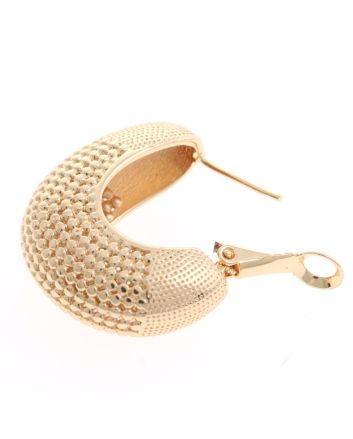 Gold Plated Hoop Earrings