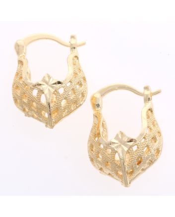 Gold Plated Hoop Earrings