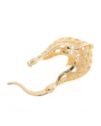 Gold Plated Hoop Earrings