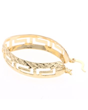Gold Plated Hoop Earrings