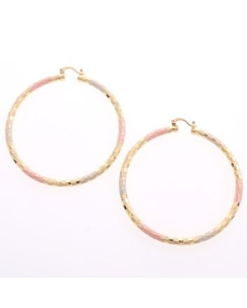 Gold Plated Hoop Earrings