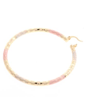 Gold Plated Hoop Earrings