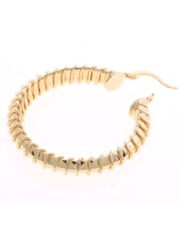 Gold Plated Hoop Earrings