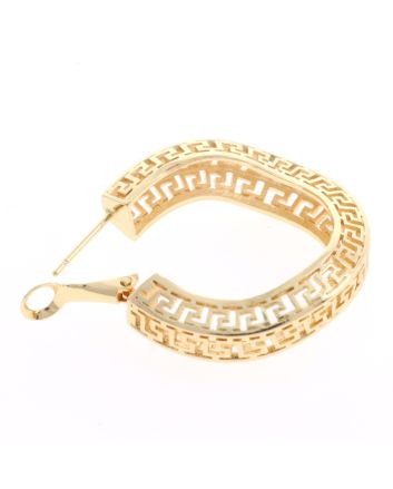 Gold Plated Hoop Earrings