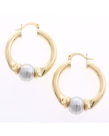 Gold Plated Hoop Earrings