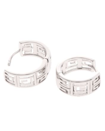 Plated Hoop Earring
