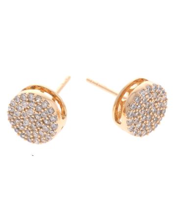 Plated Post Earring