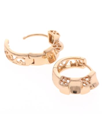Plated Hoop Earring