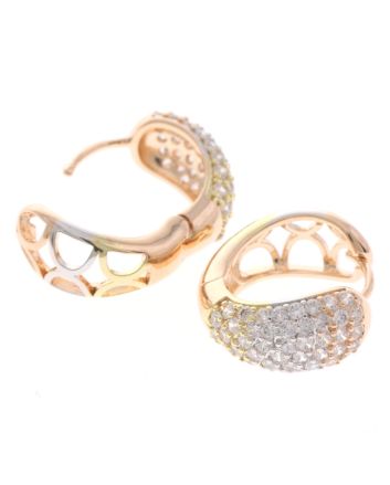 Plated Hoop Earring