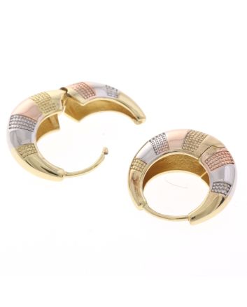 Plated Hoop Earring