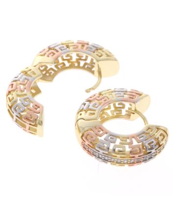 Plated Hoop Earring