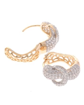 Plated Hoop Earring