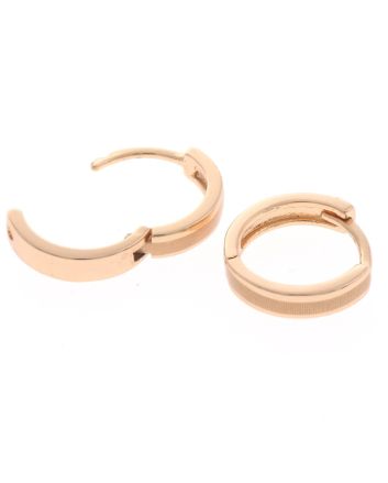 Plated Hoop Earring