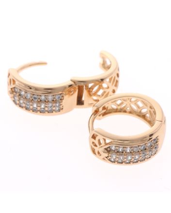 Plated Hoop Earring