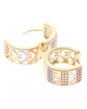 Plated Hoop Earring