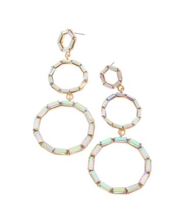 Crystal Rhinestone Post Earrings