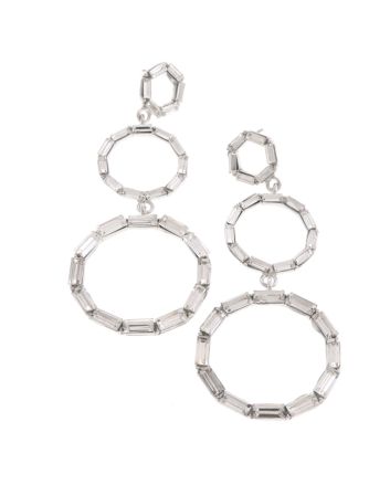 Crystal Rhinestone Post Earrings