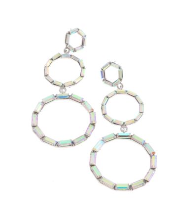 Crystal Rhinestone Post Earrings