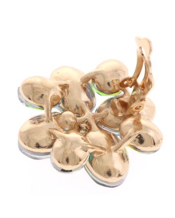 Crystal Evening Clip On Earrings