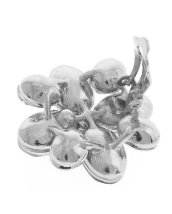 Crystal Evening Clip On Earrings