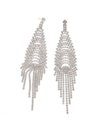 Rhinestone Post Earrings
