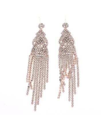 Rhinestone Post Earrings
