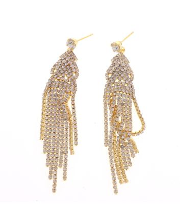 Rhinestone Post Earrings