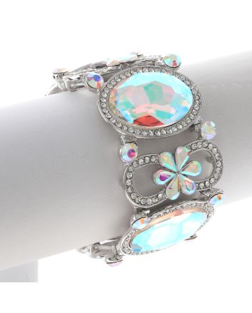 Large Crystal Stretch Bracelet