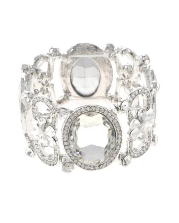 Large Crystal Stretch Bracelet