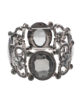 Large Crystal Stretch Bracelet