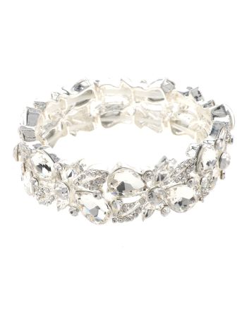 Marquise Crystal Stretch Bracelet
