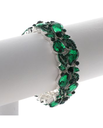 Marquise Crystal Stretch Bracelet