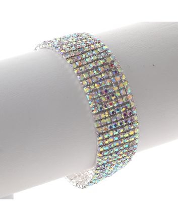 Rhinestone Latch Bracelet 