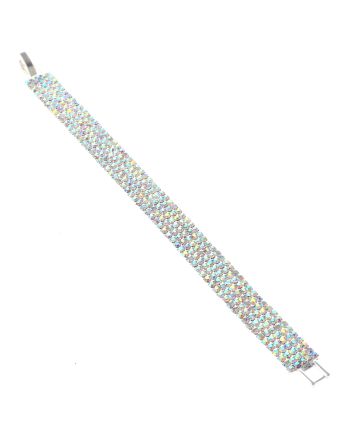 Rhinestone Latch Bracelet 