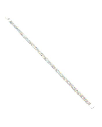 Rhinestone Latch Bracelet 