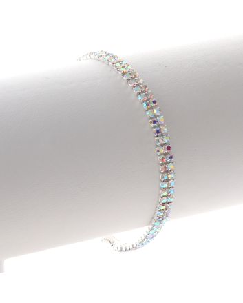 Rhinestone Latch Bracelet 