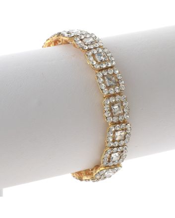 Rhinestone Stretch Bracelet 