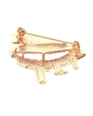 Crystal Piano Brooch