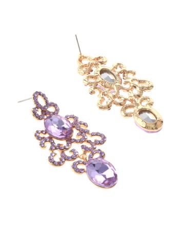 Crystal Post Earrings