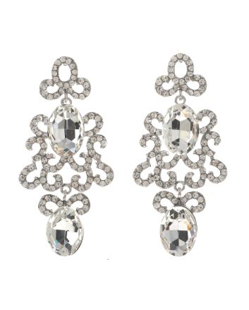Crystal Post Earrings