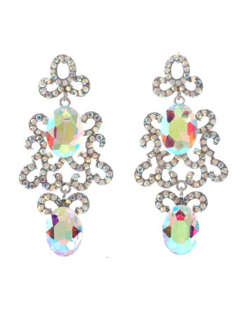 Crystal Post Earrings