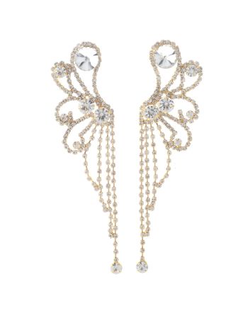 Rhinestone Post Earrings