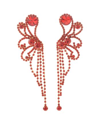Rhinestone Post Earrings
