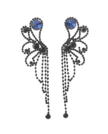 Rhinestone Post Earrings