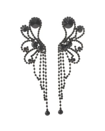 Rhinestone Post Earrings