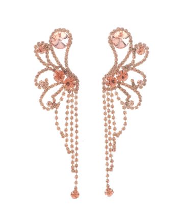 Rhinestone Post Earrings