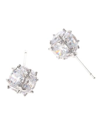 Cubic Zirconia Stud Earrings