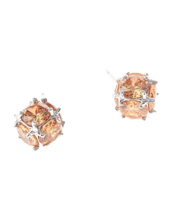 Cubic Zirconia Stud Earrings