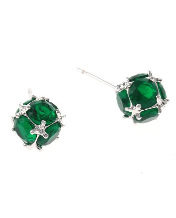 Cubic Zirconia Stud Earrings