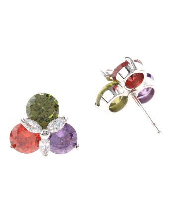 Cubic Zirconia Stud Earrings